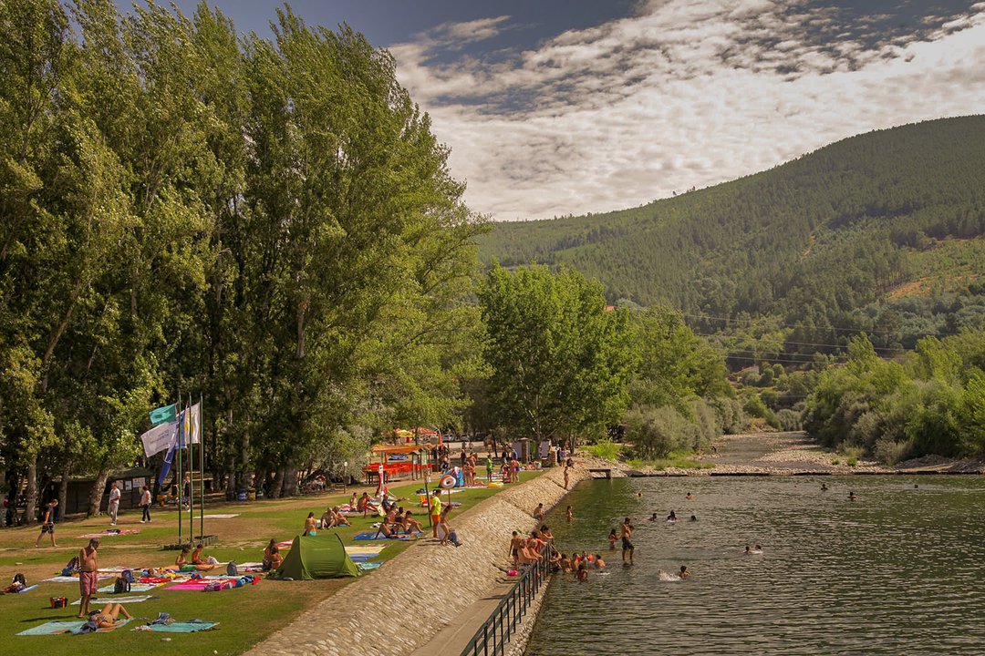 Açude da praia fluvial